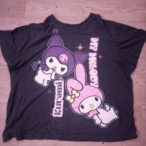 XL Kuromi and My Melody Sanrio T-shirt